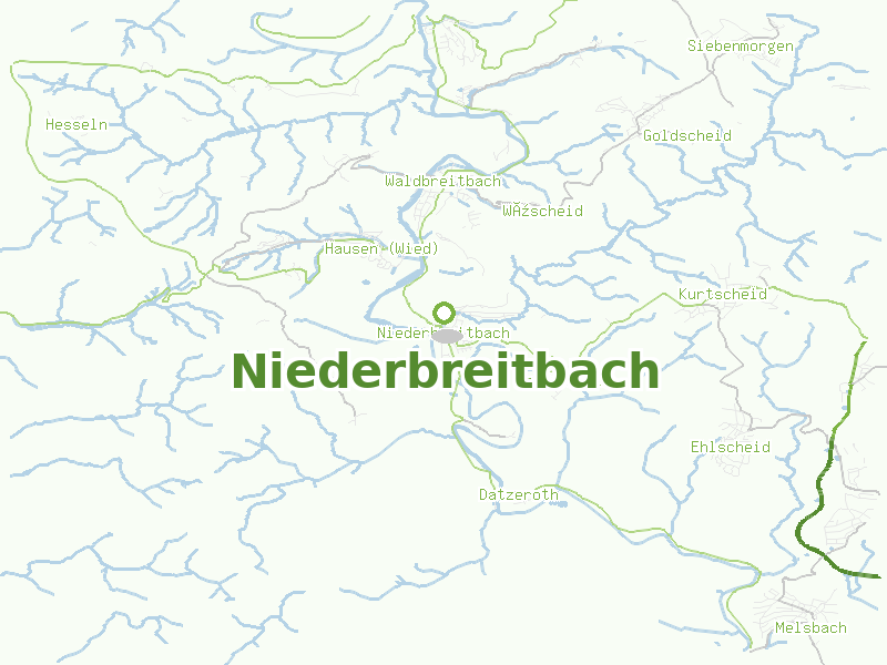 Karte von Niederbreitbach