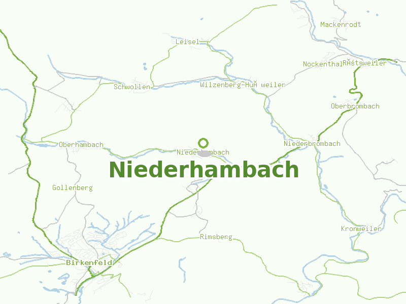Karte von Niederhambach
