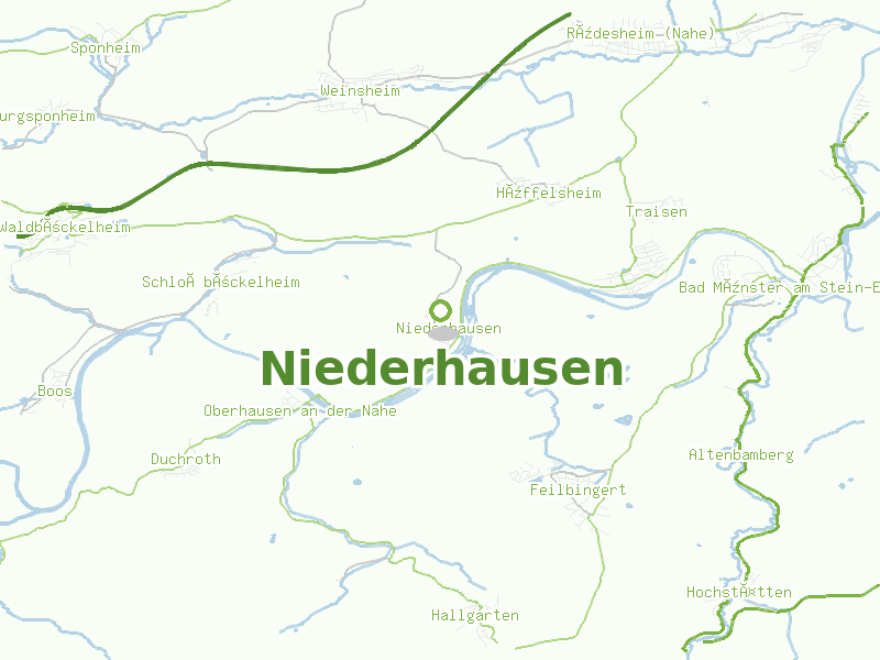 Karte von Niederhausen