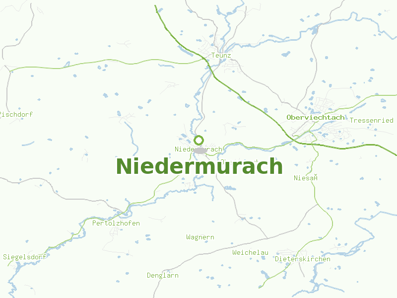 Karte von Niedermurach
