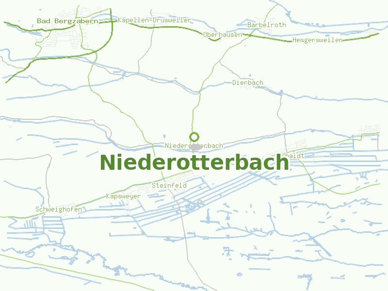 Karte von Niederotterbach