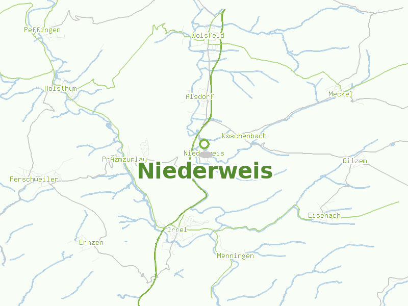 Karte von Niederweis