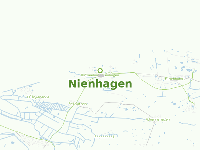 Karte von Nienhagen