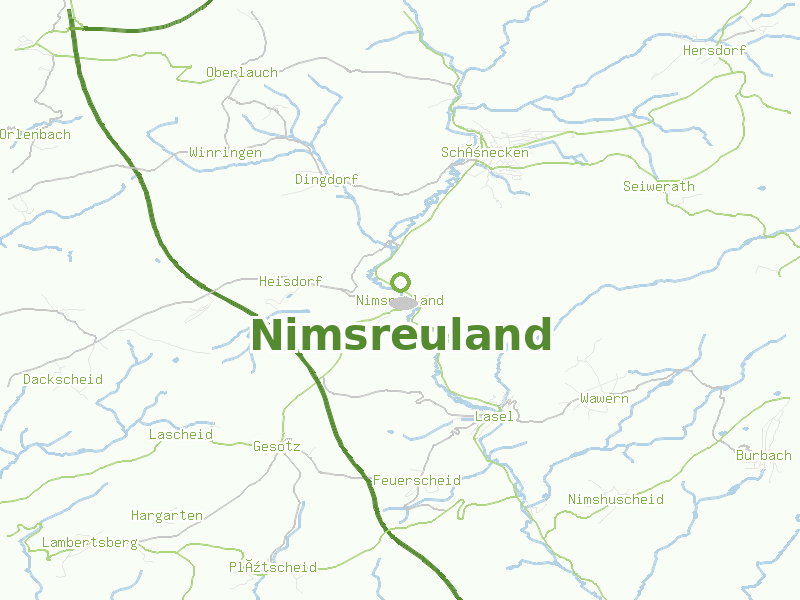 Karte von Nimsreuland