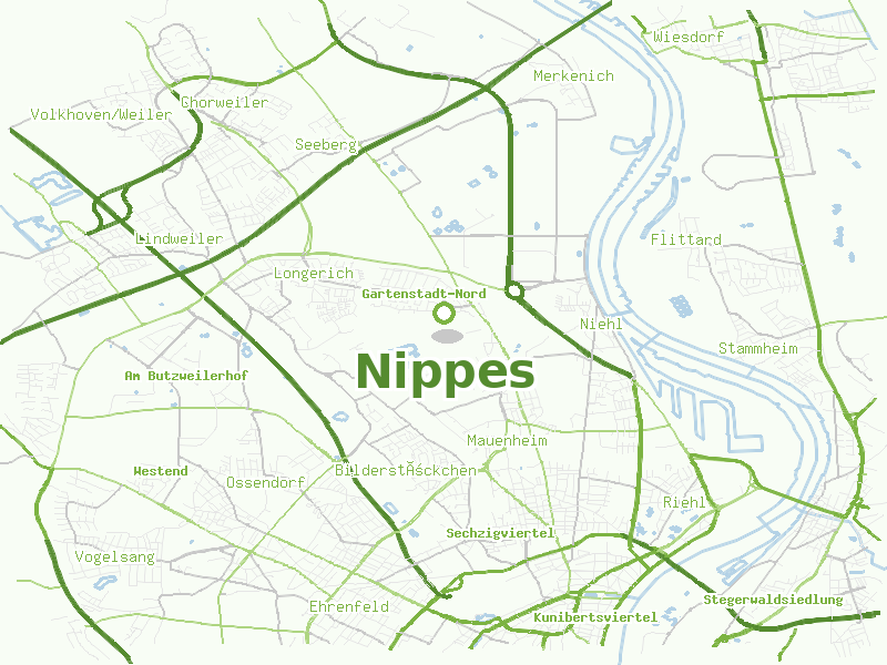 Karte von Nippes