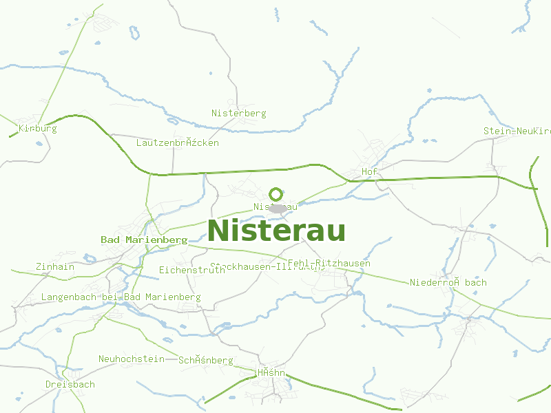 Karte von Nisterau
