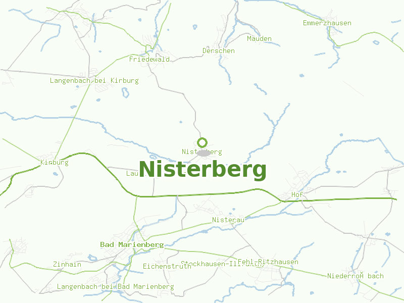 Karte von Nisterberg