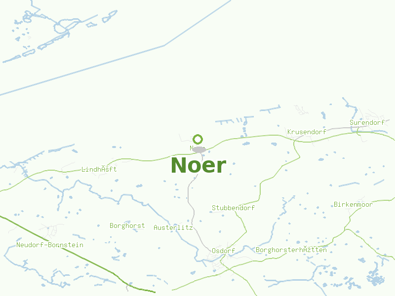 Karte von Noer
