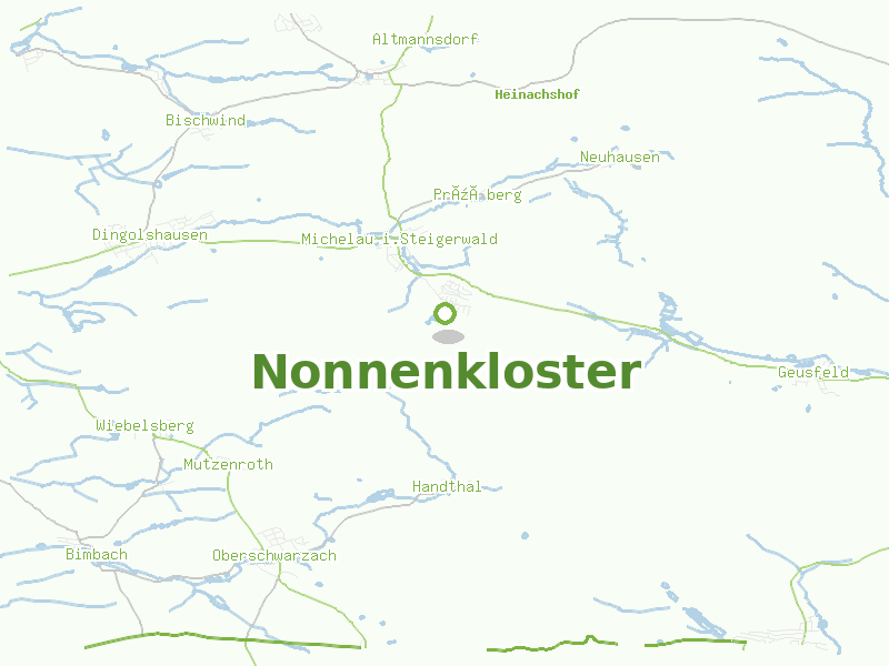Karte von Nonnenkloster