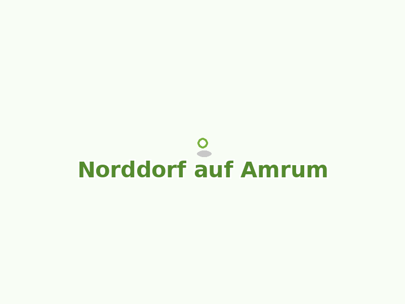 Karte von Norddorf auf Amrum