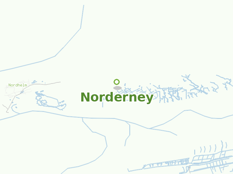 Karte von Norderney