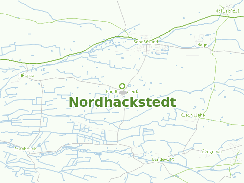 Karte von Nordhackstedt