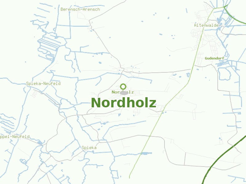 Karte von Nordholz