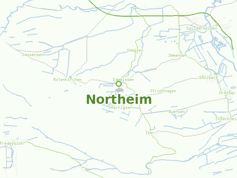 Karte von Northeim