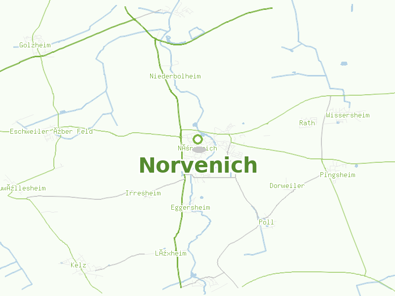 Karte von Norvenich