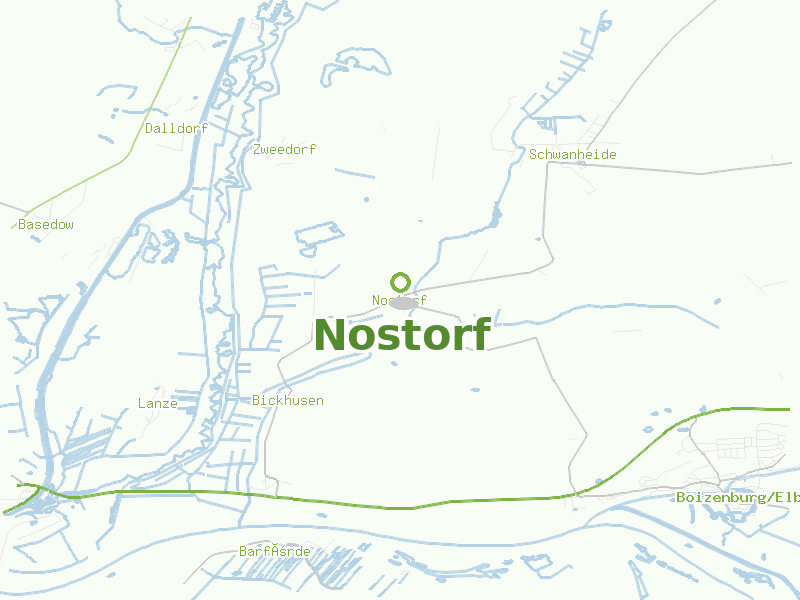Karte von Nostorf