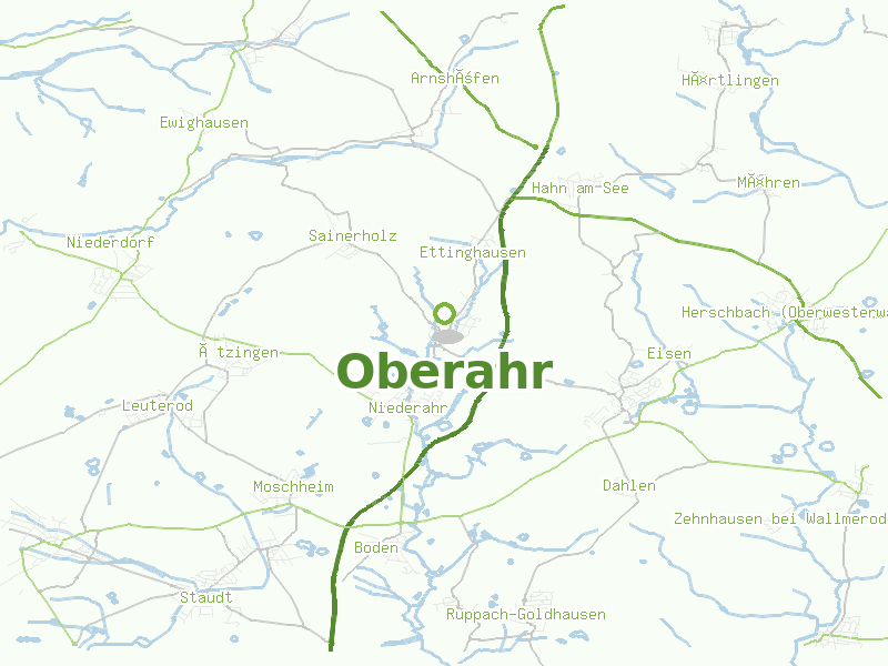 Karte von Oberahr