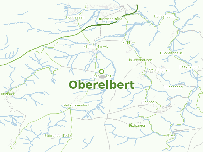 Karte von Oberelbert