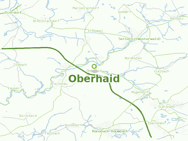 Karte von Oberhaid