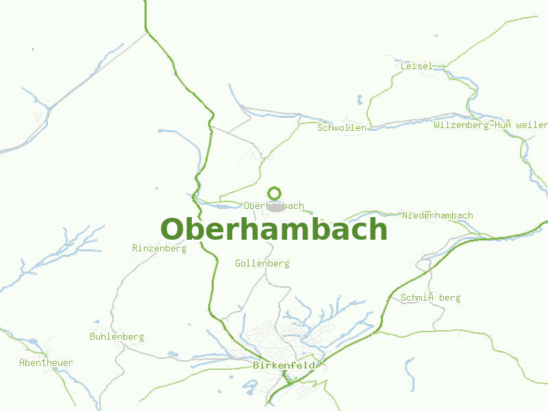 Karte von Oberhambach