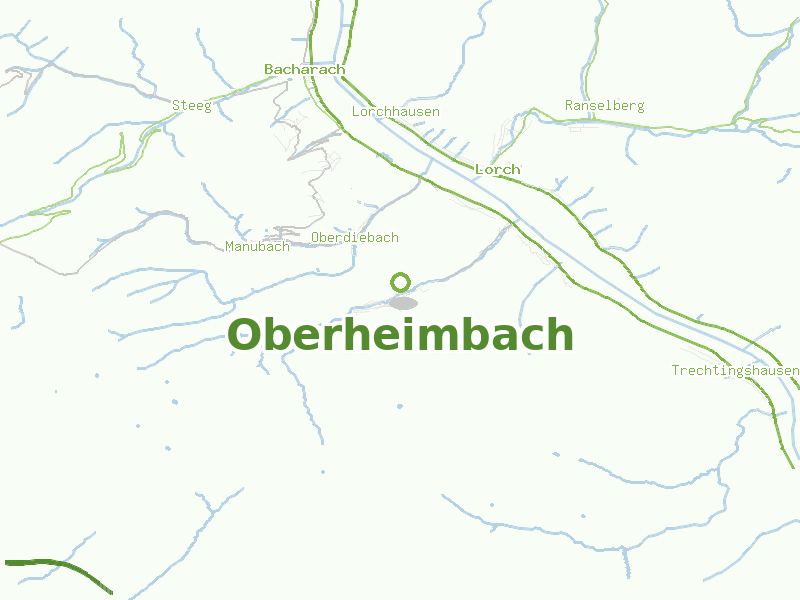 Karte von Oberheimbach