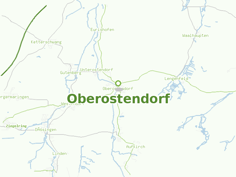 Karte von Oberostendorf