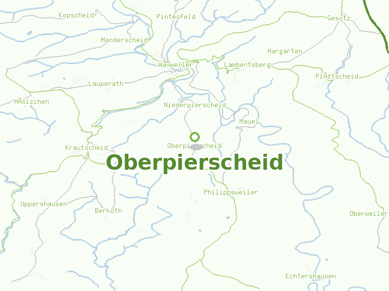 Karte von Oberpierscheid