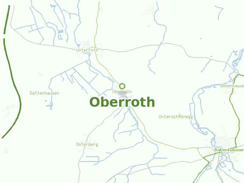 Karte von Oberroth