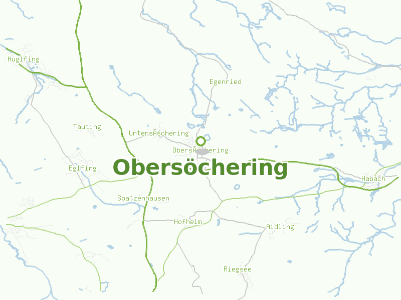 Karte von Obersöchering