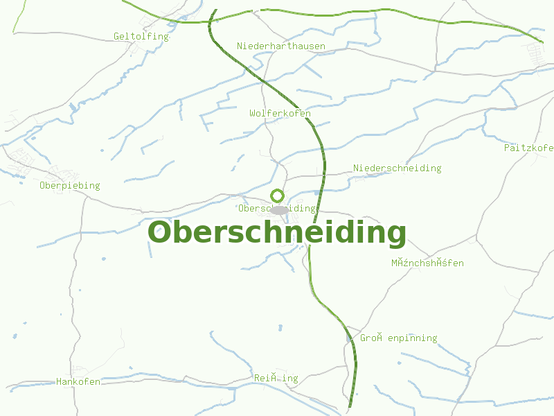 Karte von Oberschneiding