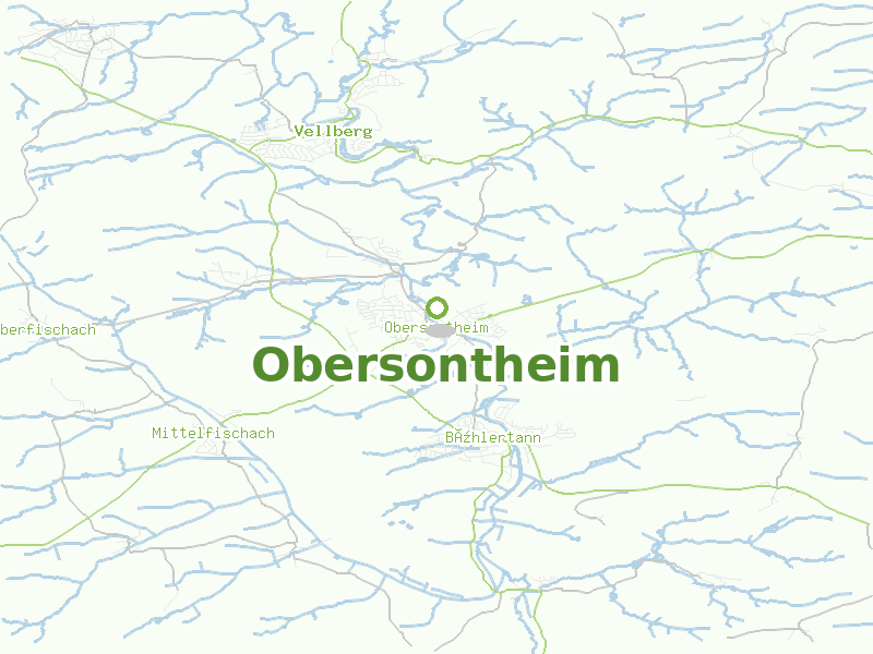 Karte von Obersontheim