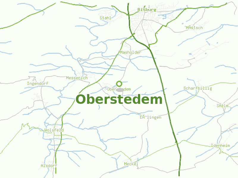 Karte von Oberstedem
