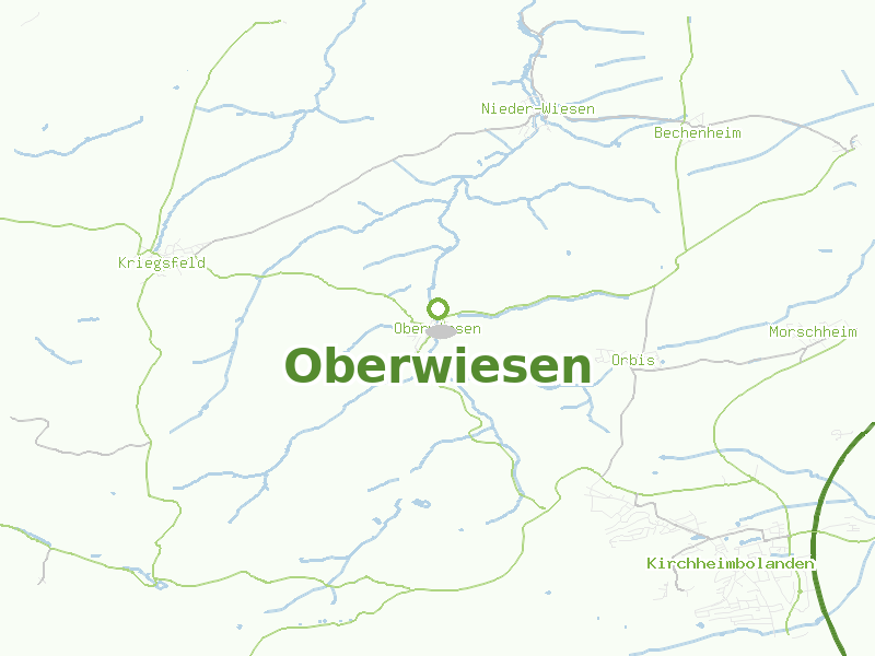 Karte von Oberwiesen