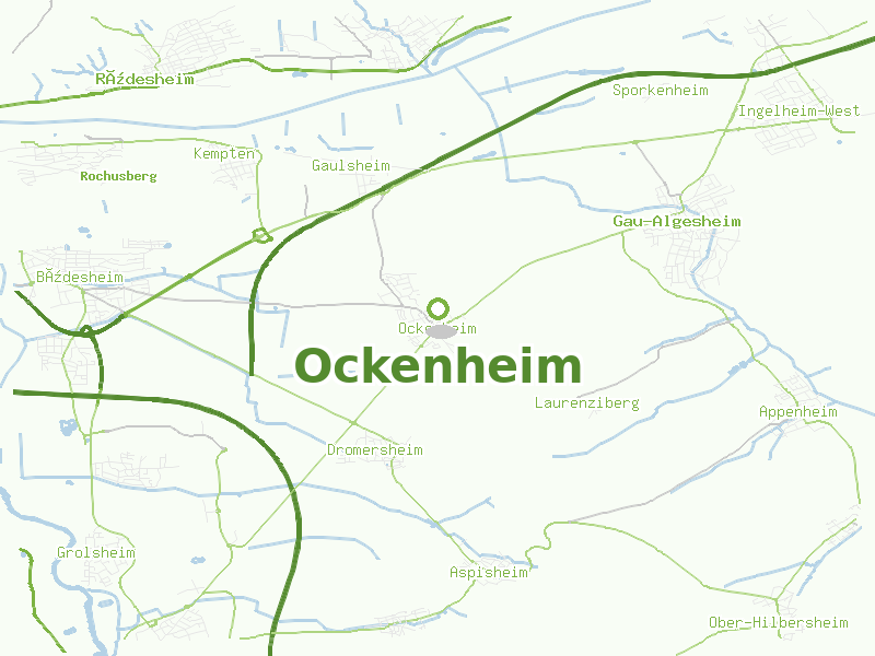 Karte von Ockenheim
