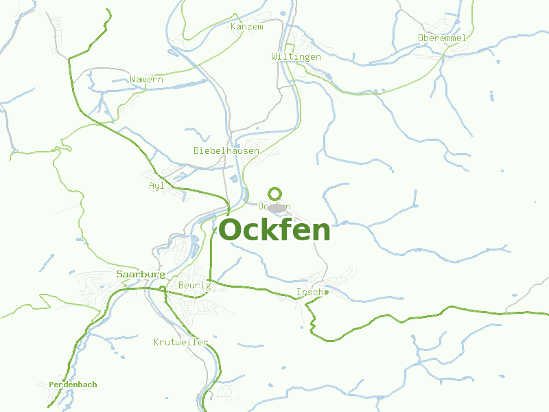 Karte von Ockfen