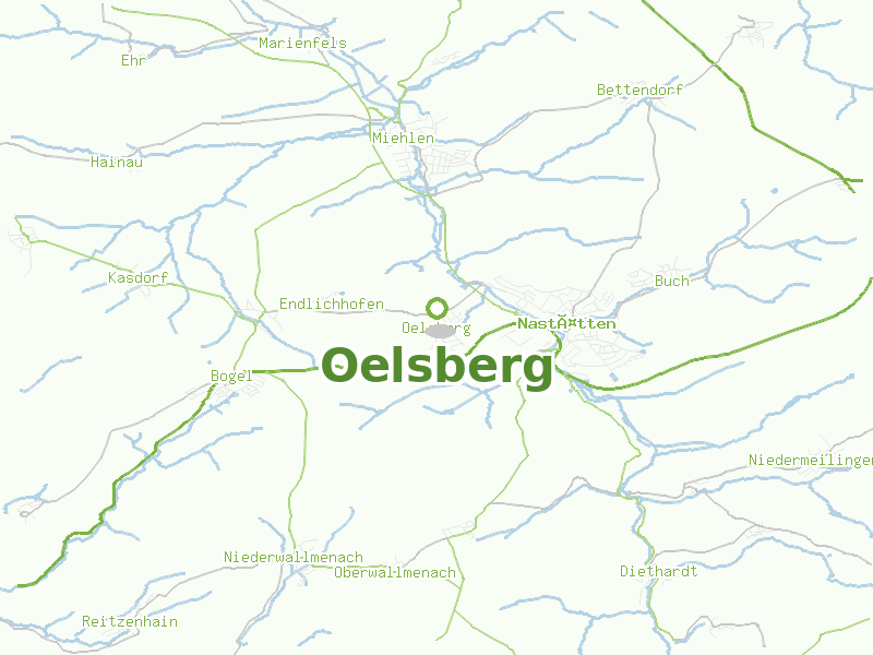Karte von Oelsberg