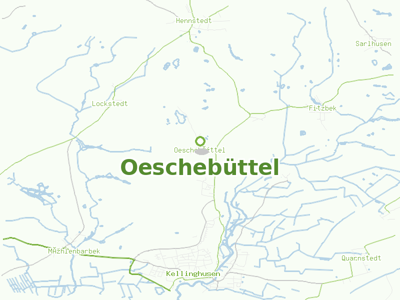 Karte von Oeschebüttel