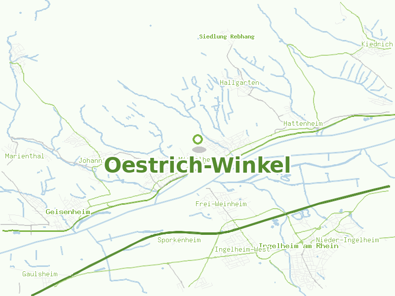 Karte von Oestrich-Winkel