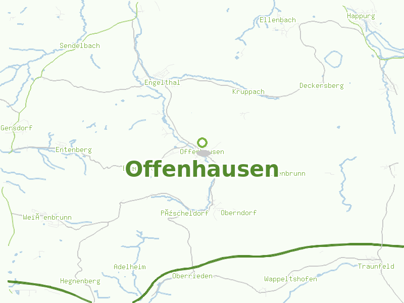 Karte von Offenhausen