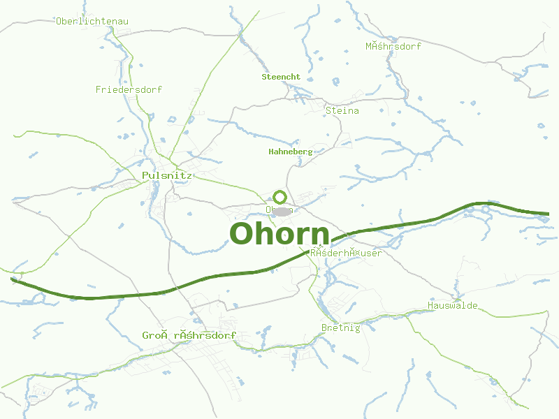 Karte von Ohorn