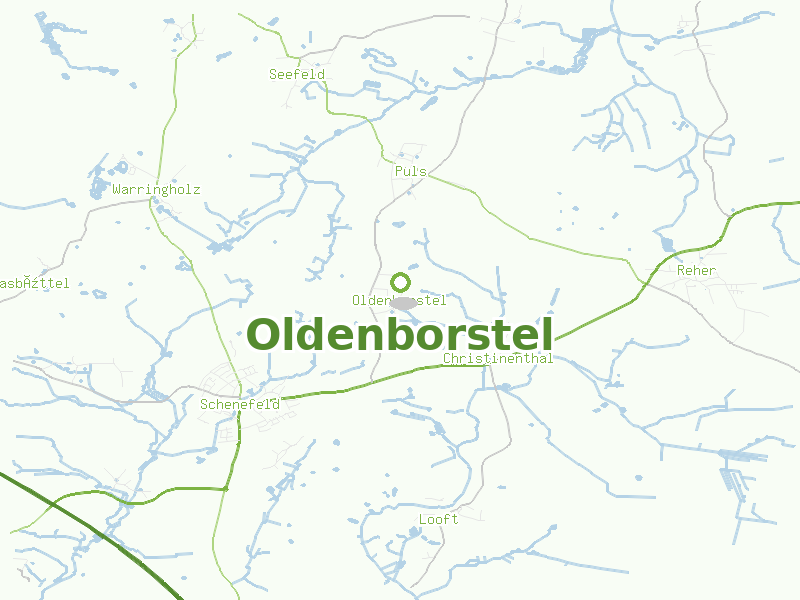 Karte von Oldenborstel