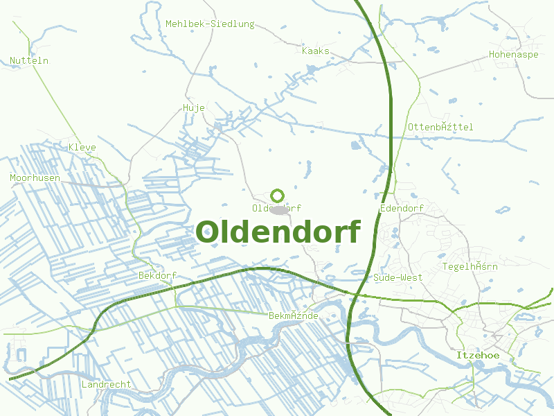 Karte von Oldendorf
