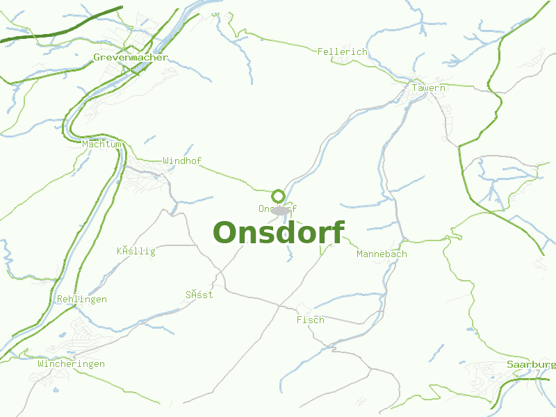 Karte von Onsdorf