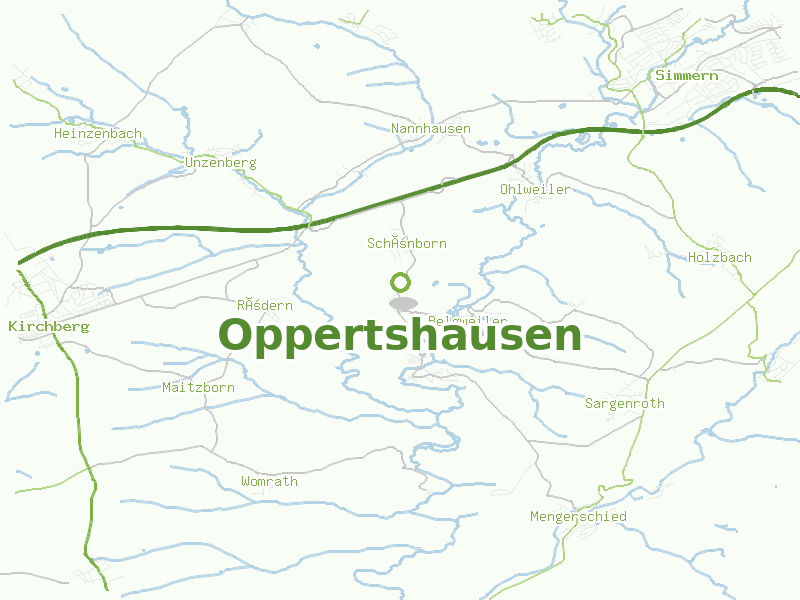 Karte von Oppertshausen