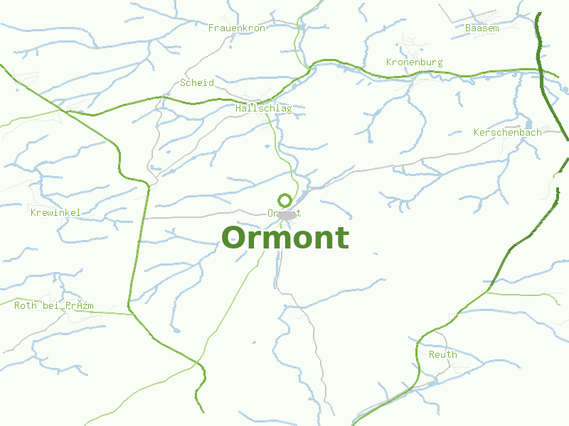 Karte von Ormont
