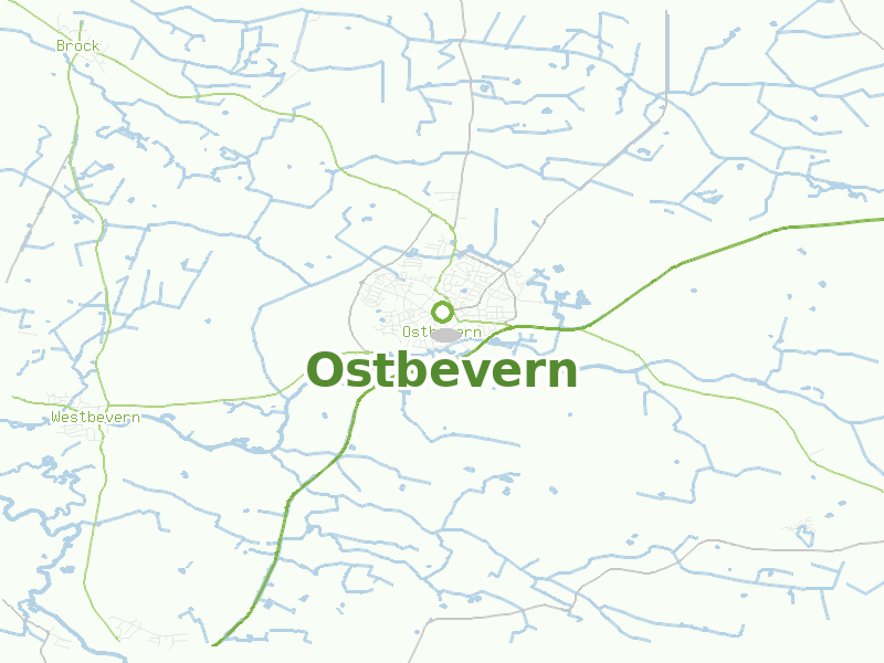 Karte von Ostbevern