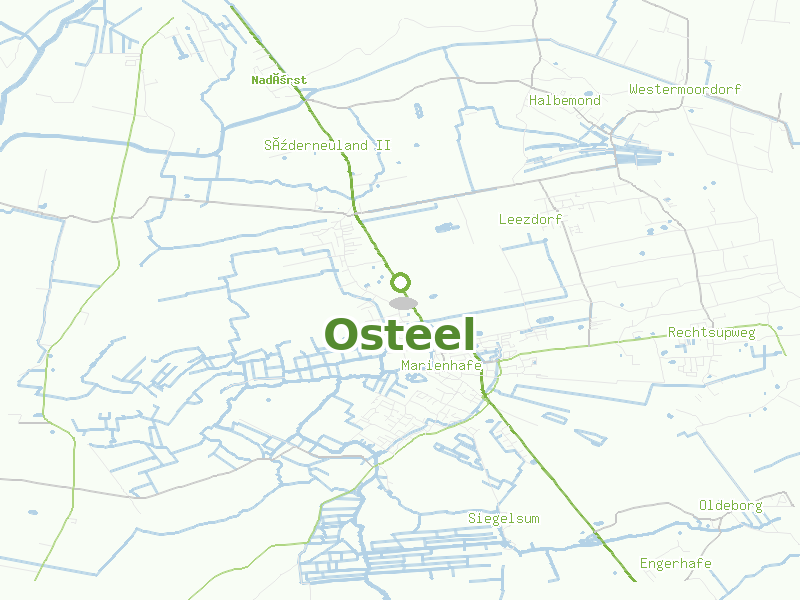 Karte von Osteel