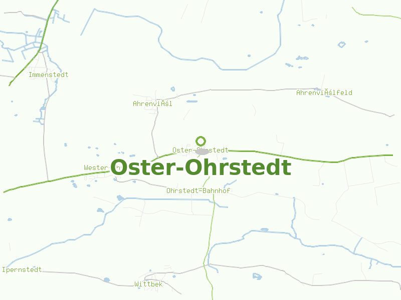 Karte von Oster-Ohrstedt