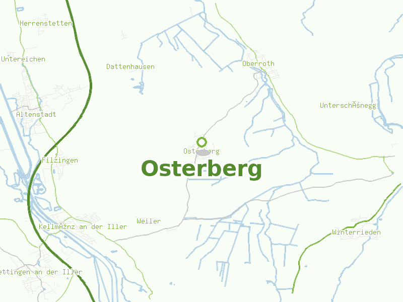 Karte von Osterberg