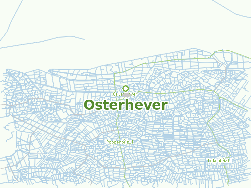 Karte von Osterhever
